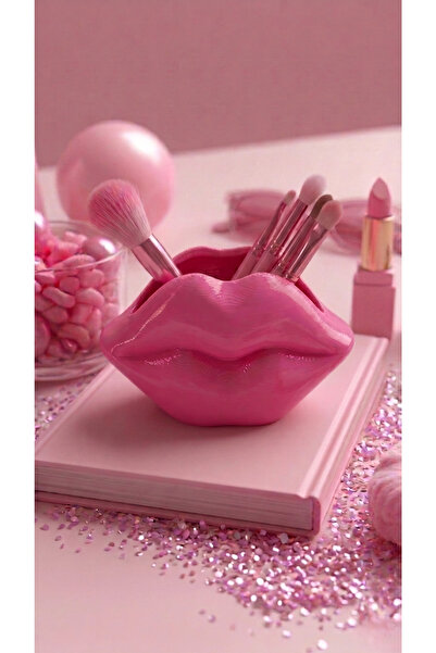 END Design Organizator de machiaj pentru buze Ruby Lips – 15x9 cm Suport pent...