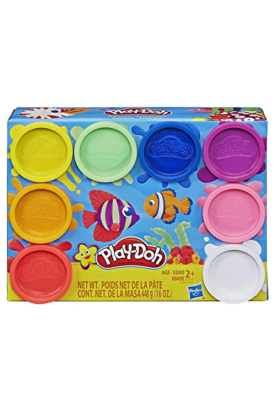 Play Doh 8'li Oyun Hamuru Rainbow E5062