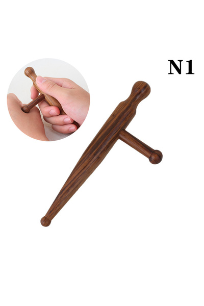 choice2 عصا تدليك خشبية N1 للنقاط الحساسة، أداة تدليك القدمين للاسترخاء الكام...