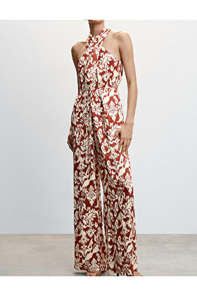 Evendi Jumpsuit, Cream/Brown