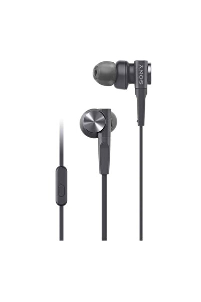 Choice سماعات سوني XB55AP-Black MDR-XB55AP السلكية داخل الأذن مع صوت باس قوي ...