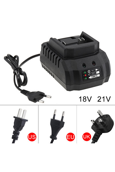 Choice1 EU 1pcs 18V 21V Battery Charger Suitable For Makita Tools EU/US/UK Pl...