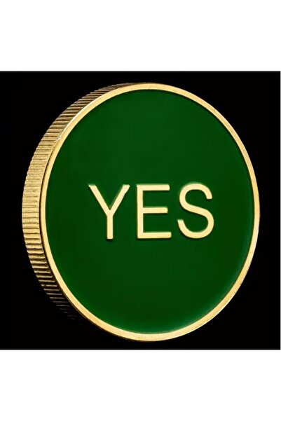 Choice1 عملة قرار ملونة بتصميم 'نعم أو لا'، عملة حظ للمناسك، هدايا إبداعية، ع...
