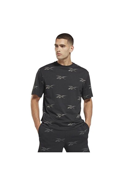 Reebok Bărbați& # x27;s Tricou cu mânecă scurtă AOP M