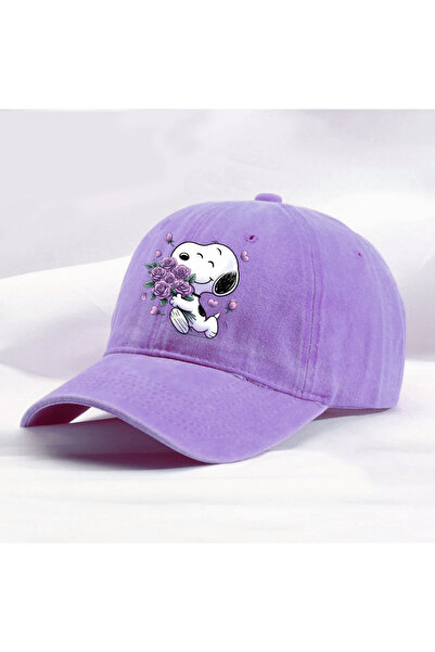 Choice4 Bandai SNB1017 Kawaii Snoopys Women Washed Baseball Cap Cute Cartoon ...