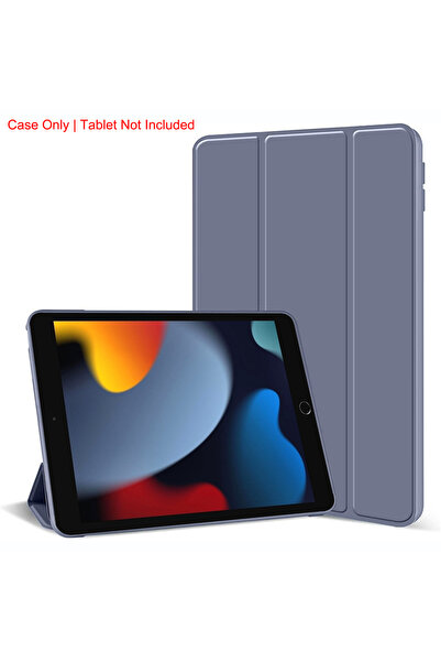 Choice7 حافظة قابلة للطي ثلاثية الطيات باللون الأرجواني اللافندر لجهاز iPad 8...