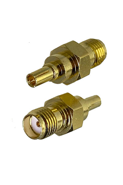 Choice 1pcs Connector Adapter SMA Female Jack to CRC9 Male Plug RF Coaxial Co...