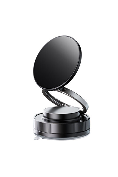 Choice Black Folding Strong Magnet Magnetic Phone Holder 360° Rotation Desk C...