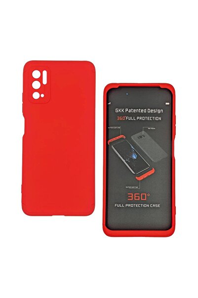 GKK 360 Full Body Protection Xiaomi Redmi Note 10 5G / Poco M3 Pro 5G Κόκκινο