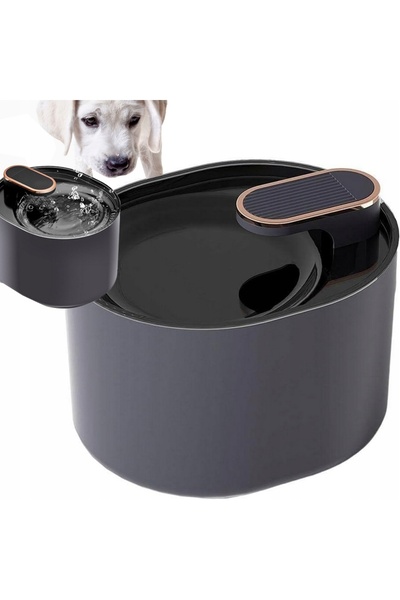 verk group Automatic pet water fountain for dogs and cats, 3 L, water recircu...