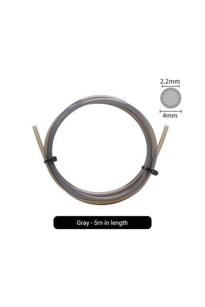 Choice7 أنبوب PTFE على شكل نجمة رمادية بطول 5 أمتار، أنبوب PTFE منخفض المقاوم...