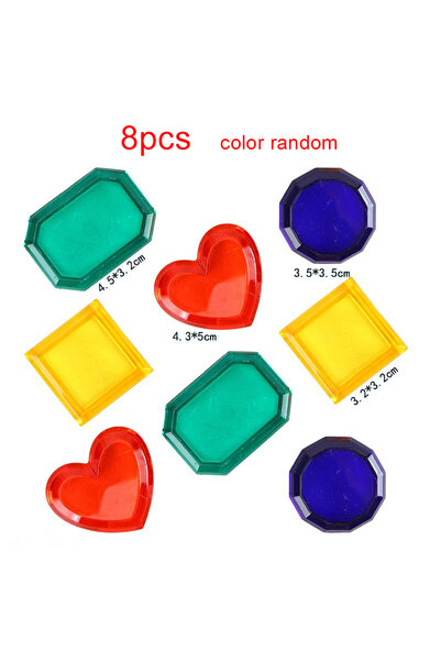 Choice10 8pcs XBS Simulated Goldfish/Gemstone Plastic Summer Pool Decoration ...