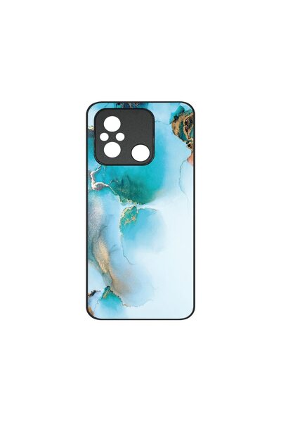 bestcase Husa BestCase¬Æ Slim Glassy, Compatibila Cu Xiaomi Redmi 12C, Blue M...