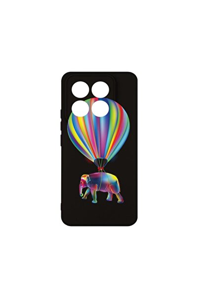bestcase Husa BestCase¬Æ Premium Silicon, Compatibila Cu Xiaomi 14 Pro, Rainb...