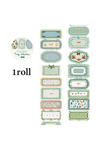 Choice4 S31207-3 Mr.Paper 200cm/Roll Label Collection Series Die-Cut Washi Ta...