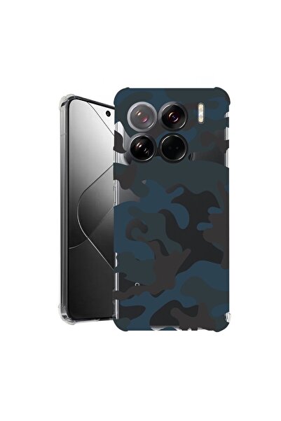 bestcase ¬Æ Husa pentru Xiaomi 15 Pro, Anti Shock 1.5MM, Camouflage, Protecti...