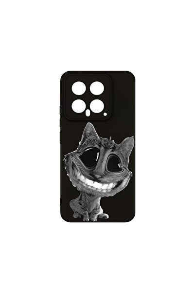 bestcase Husa BestCase¬Æ Premium Silicon, Compatibila Cu Xiaomi 14, Crazy Cat...