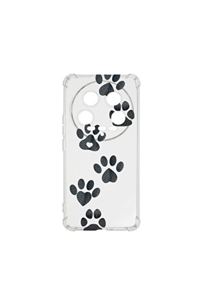 bestcase Противоударен калъф 1.5ММ, съвместим с Xiaomi 14 Ultra, Кучешка лапа...