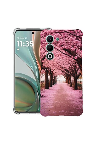bestcase Husă pentru Xiaomi Redmi 15 5G (169 MM) cu design cu copaci înfloriț...