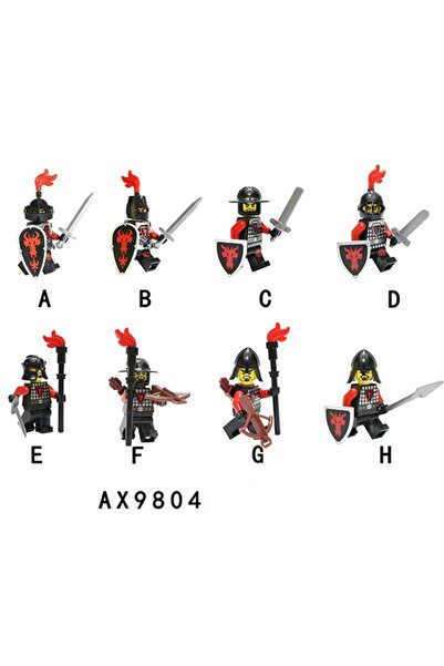 choice2 AX9804 MOC Building Blocks, Medieval style Building Blocks, Humanoid ...