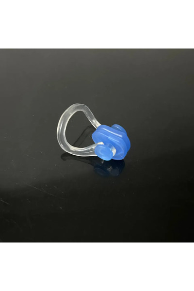 Choice3 Dark Blue Reusable Soft Silicone Swimming Nose Clip Comfortable Divin...