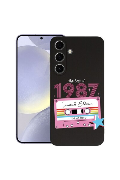 bestcase Husa Premium Silicon pentru Samsung Galaxy S25, Best Of 1987 - Stil ...