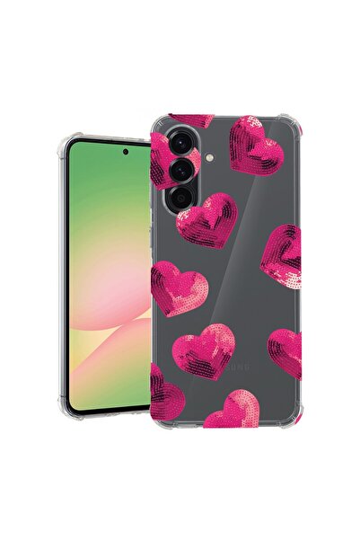 bestcase Husă pentru Samsung Galaxy S25 Plus, Antișoc 1.5MM, Model cu inimioa...