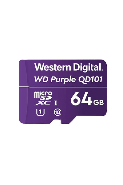 WESTERN DIGITAL Micro SD Card WDD064G1P0C 64GB