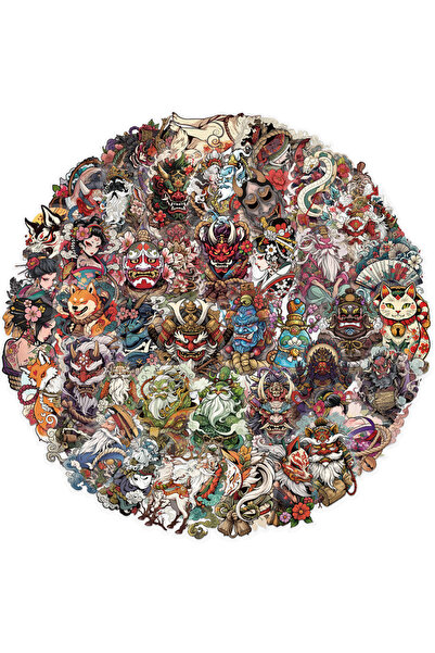 Choice 50pcs 50pcs Transparent Japanese Tattoo Art Stickers - Waterproof PET ...