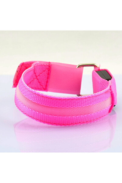 Choice3 Pink Night Running Armband LED Light Outdoor Sports USB Rechargeable ...