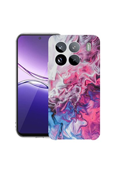 bestcase ¬Æ Husa Clear Slim Silicon Compatibila cu Xiaomi 15 Pro, Marble Pink...
