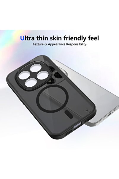 Choice1 black Note 15 Pro 5G Fashion Skin Feel Frosted Transparent Case for R...