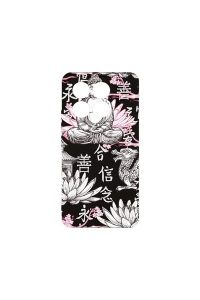 bestcase Θήκη Σιλικόνης Premium, Συμβατή με Xiaomi 14 Pro, Σχέδιο Βούδα, Λεπτ...