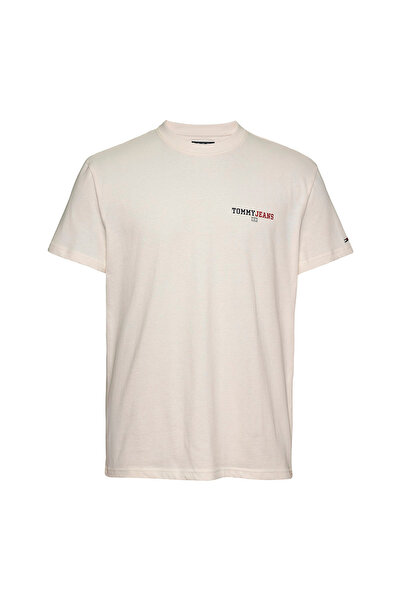 Tommy Hilfiger Tricou bărbătesc cu mânecă scurtă, logo pe spate, guler rotund...