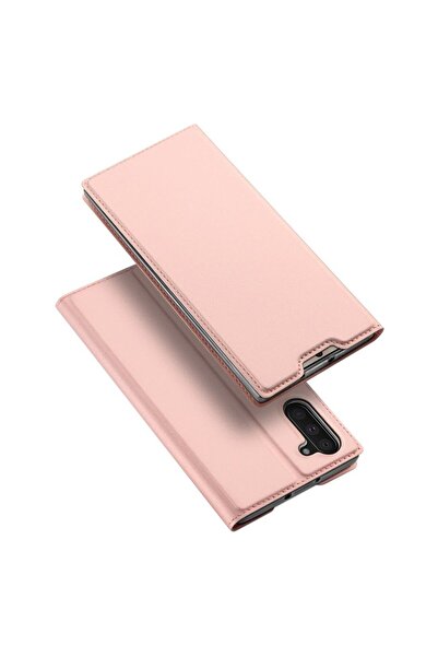 Dux Ducis Skin Pro Book Samsung Galaxy Note 10 Ροζ Χρυσό