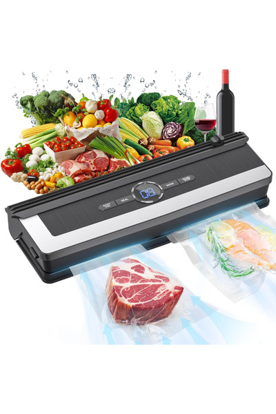 Velaris Aparat digital de vidat VacuChef – 8 moduri și afișaj LED – Păstrează...