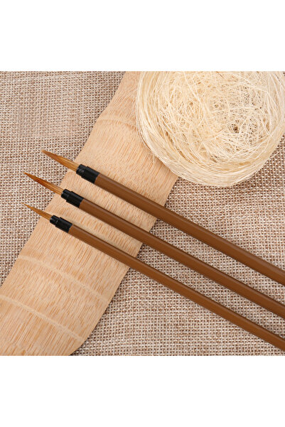 Choice SeamiArt 3pcs Weasel Hair Chinoiserie Watercolor Painting Brush for Wa...