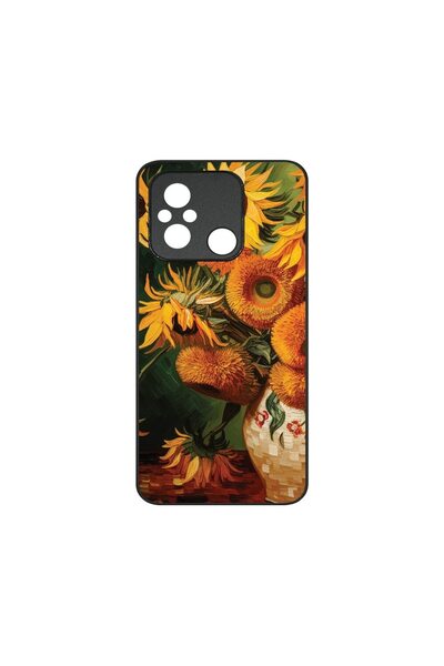 bestcase Husa BestCase¬Æ Slim Glassy, Compatibila Cu Xiaomi Redmi 12C, Sunflo...
