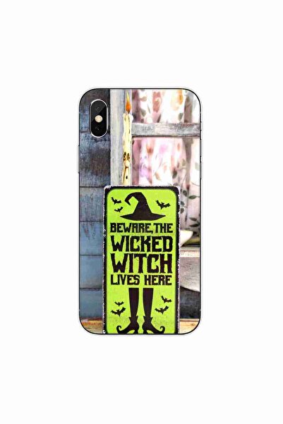 OEM Husa compatibila cu Apple iPhone XS Max Silicon Gel Tpu Model Halloween W...