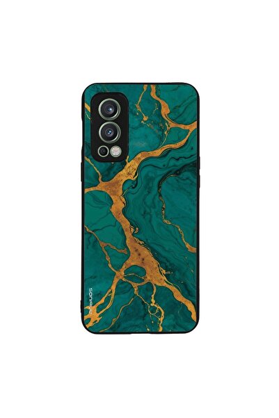 Sonique Θήκη Marble Series για OnePlus Nord 2 5G Πράσινο