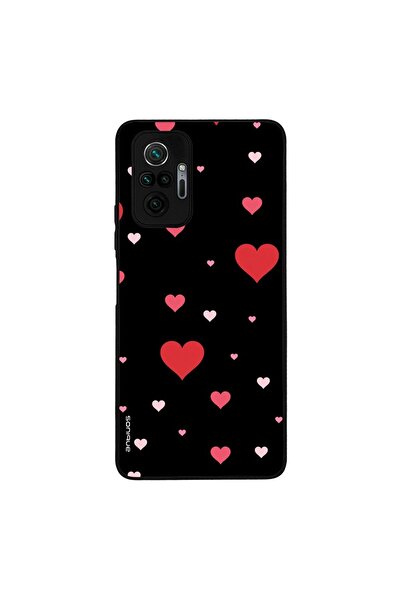 Sonique Θήκη Heart Series για Xiaomi Redmi Note 10 Pro Μαύρο