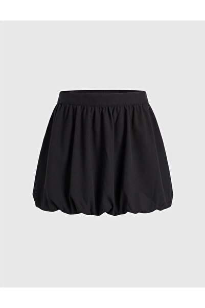 İLVİ Hedyla Crepe Women's Black Skirt