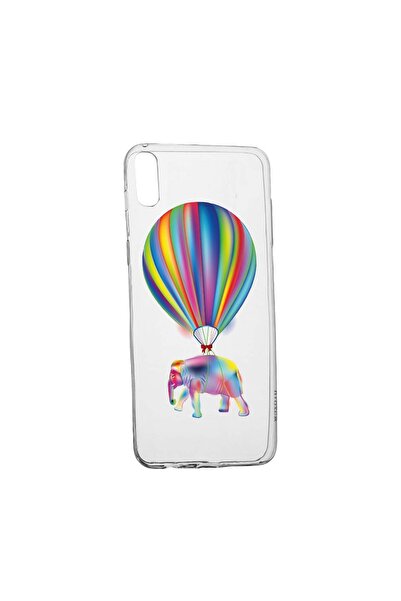 bestcase Husa Silicon Compatibila cu Xiaomi Redmi 9AT, Rainbow Elefant, rezis...