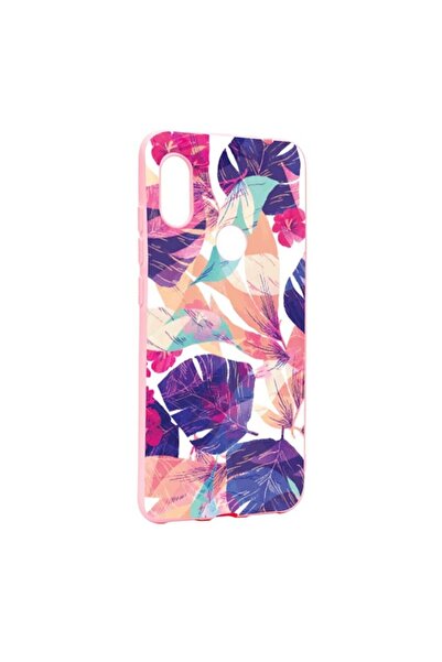bestcase Калъф за Xiaomi Redmi Note 6 Pro, Силиконов, Тропически цветя P71