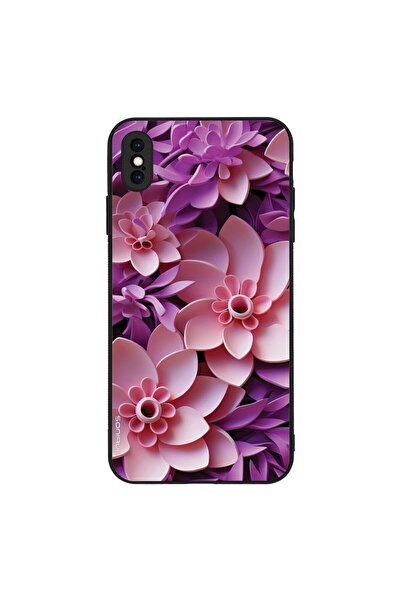 Sonique Θήκη 3D Flower Series για Apple iPhone XS MAX Ροζ