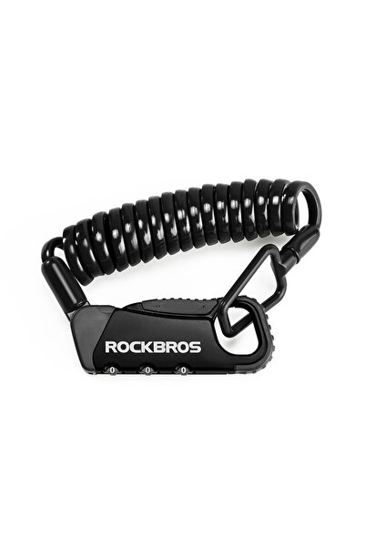choice2 ROCKBROS RBK6N-BK ROCKBROS Bicycle Cable Lock 3-Digit Combination Pas...