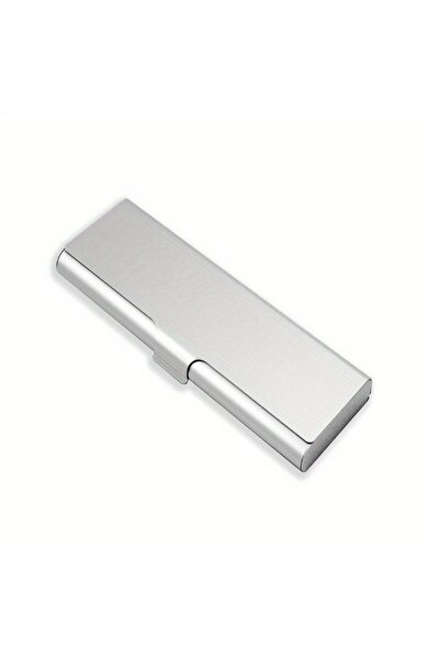 choice2 Silver 1 PC Metal Aluminum Pencil Case Costom Logo Student Stationery...