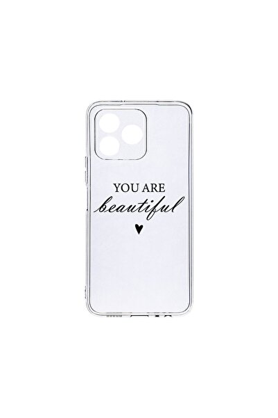 bestcase Прозрачен силиконов 2ММ калъф, съвместим с Xiaomi Redmi 13, Ти си кр...