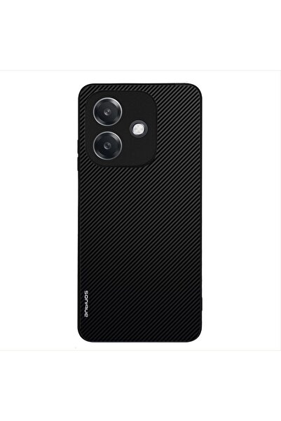 Sonique Θήκη Carbon Series για Oppo A40 Μαύρο