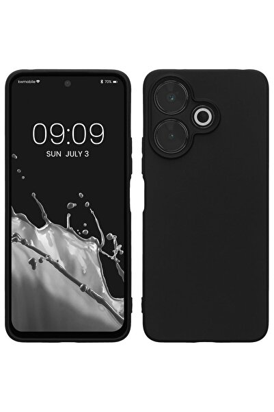 bestcase ¬Æ Ultra Slim Silicone Case for Xiaomi Redmi 13x, Matte Black